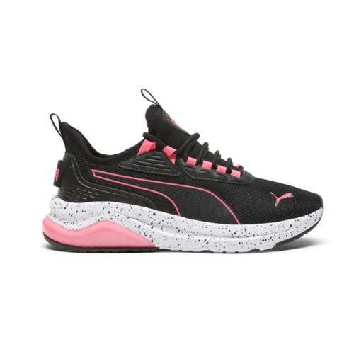 PUMA Amplifier Speckle Lace Up Women's Black Sneakers Casual Shoes 39914502