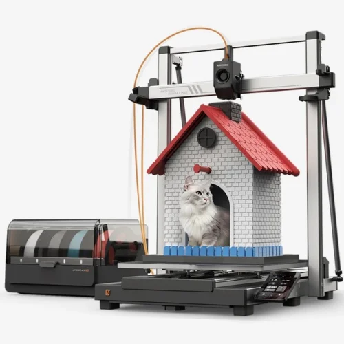 ANCYBUC Kobra 3 Max Combo EB Version Big 3D Printer 600mm/s Multicolor Print
