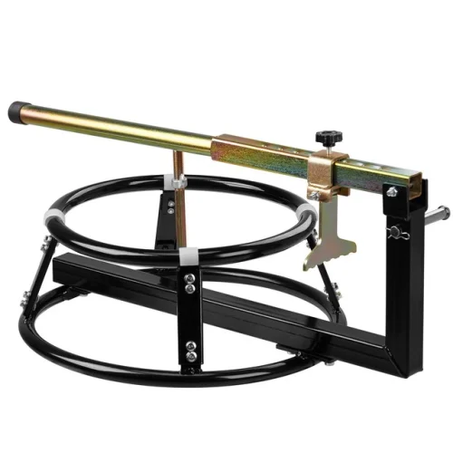 Portable Motorcycle Tire Changing Stand with Bead Breaker - Dirt Bike Changing