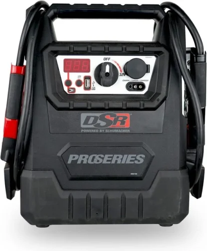 Schumacher Electric RF94080158 Jump Starter and Portable Power Station - Black