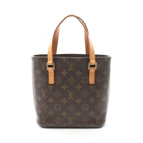 LOUIS VUITTON Vavin PM Hand Tote Bucket Bag M51172 Monogram Leather Brown Used