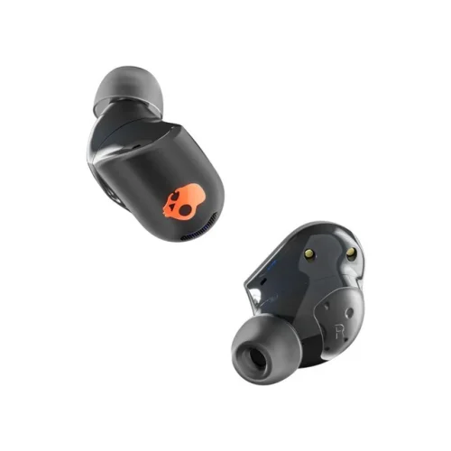 Certified Refurbished Skullcandy Sesh ANC Active - BLACK ORANGE Wireless Earbuds
