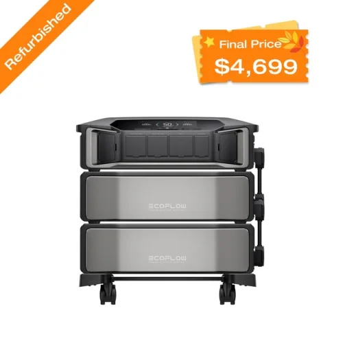 Certified Refurbished EcoFlow DELTA Pro Ultra 12kWh Power Station Lifepo4