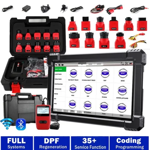 24V 12V Diesel Heavy Duty Truck Scanner All System Diagnostic Coding Programming