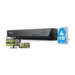 Reolink 16MP 16 Channel PoE NVR Network Video Recorder 24/7 Continuous Recording