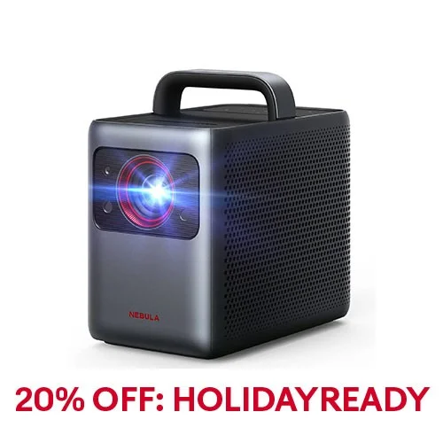 NEBULA Cosmos Laser 4K Projector Android TV 10.0 Auto Focus Dolby 30W Speaker