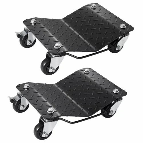 Car Dolly Wheel Tire Dolly Heavy Duty Skate Auto Repair Car Moving 3000LBS