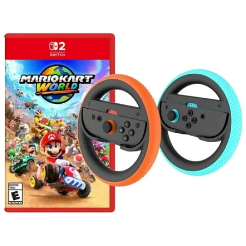 Mario Kart World Switch 2 Wheel Switch 2 Mario Kart World for Nintendo Switch