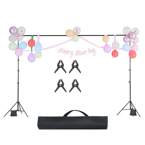 Backdrop Stand Background Stand Kit (6.5 H x10ft W) Party & Photo Studio pd 23z