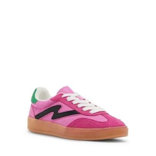 Madden Girl Women's Giia Lace-Up Gum Sole Sneaker - Low-Top Sporty and Fashionable Design