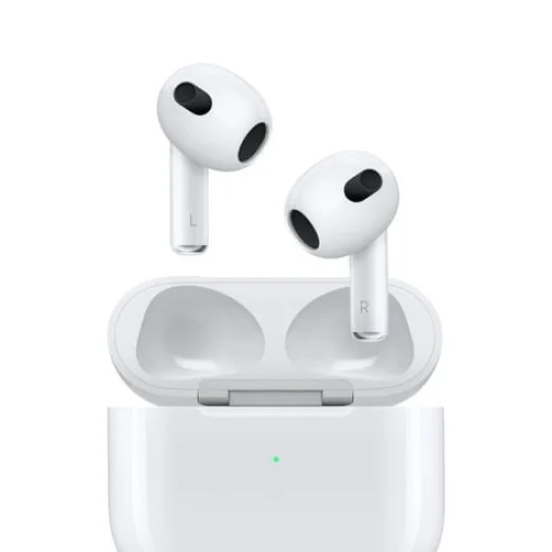 Apple AirPods (3rd Generation) with Personalized Spatial Audio and Sweat/Water Resistance
