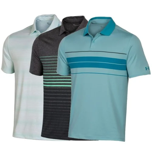 Men's Under Armour Assorted Golf Polos 3-Pack - Choose Size - New