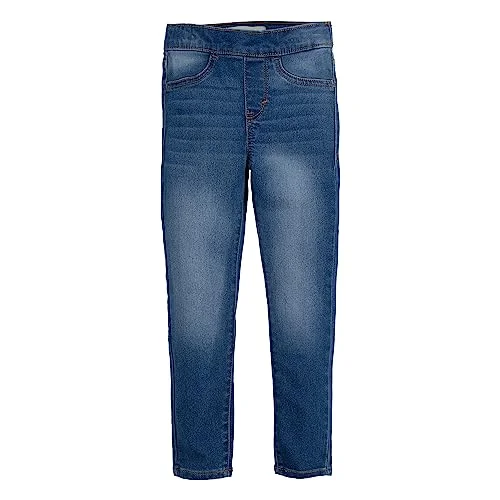 Levi's Girls' Little Skinny Fit Pull On Jeggings, Sweetwater, 6X
