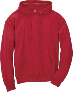 Hanes EcoSmart Hoodie for Men (Deep Red)