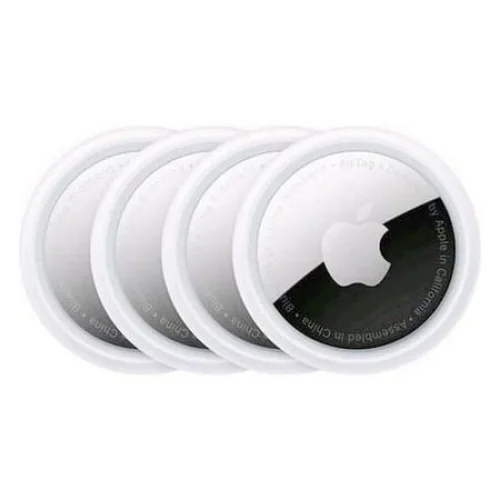 Apple AirTag 4-Pack Item Tracker with Apple Find My - Find Keys, Wallets, and More