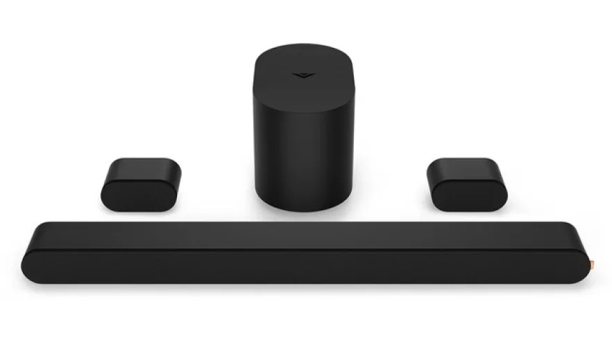 Certified Refurbished Vizio SV510M-0806B-RB 33" Dolby Atmos 5.1 Soundbar, Black
