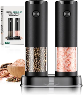IOION Electric Salt and Pepper Grinder Set