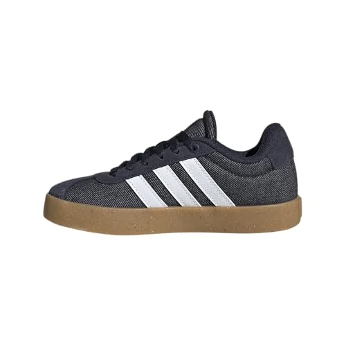 adidas Unisex-Kids VL Court 3.0, Ink/White/Gum, 5