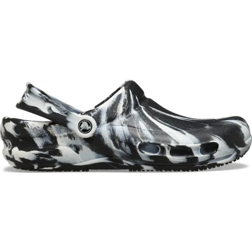 Crocs Bistro Marbled Work Clog – Slip Resistant, Easy Clean, Kitchen Use