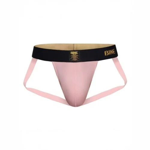 BIKE Athletic Active Jockstrap Pastel Pink S - 91% Modal, 9% Spandex Comfort Waistband
