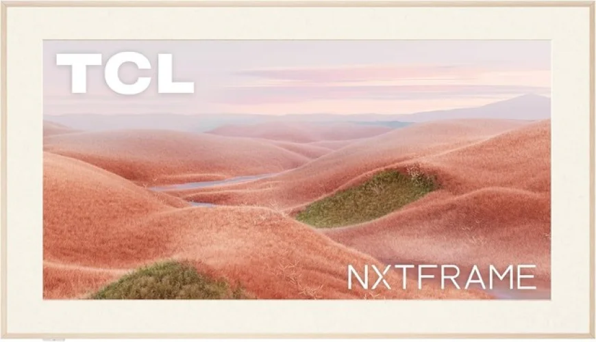 TCL 55" Class NXTFRAME 4K QLED Smart Google TV with Flush Wall Mount