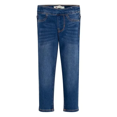 Levi's Girls' Little Skinny Fit Pull On Jeggings, Sweetwater, 6X