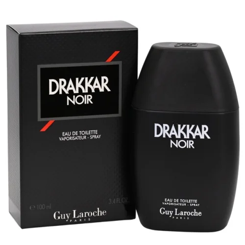 DRAKKAR NOIR by Guy Laroche 3.4/3.3 oz EDT For Men New in Box