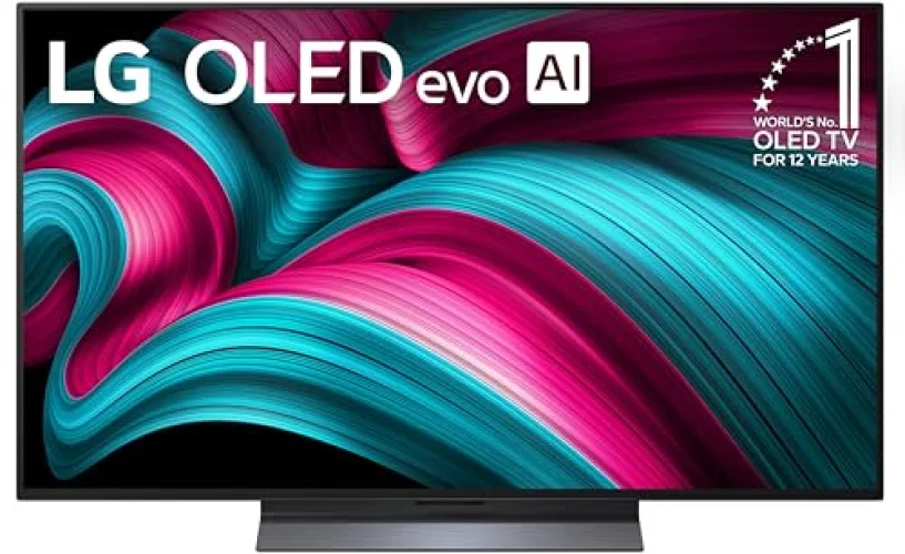 LG 48-Inch Class OLED evo AI 4K C5 Series Smart TV with Dolby Atmos and Alexa Built-in (OLED48C5PUA, 2025)