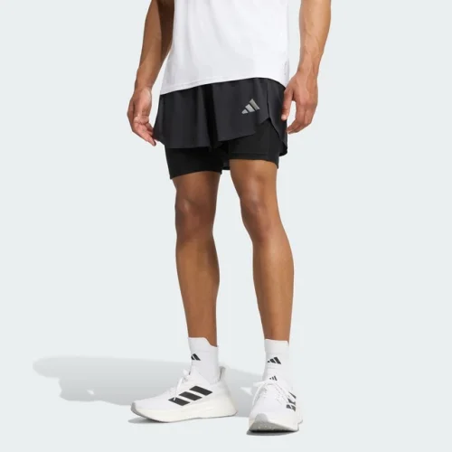 adidas Men Adi365 Running CLIMACOOL+ 2-In-1 Shorts