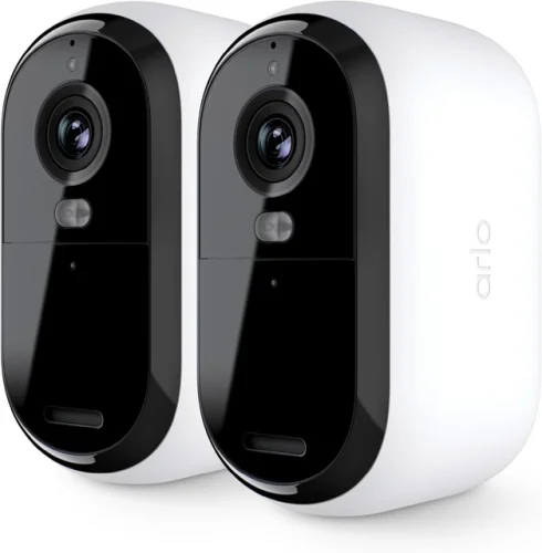 Arlo VMC3250-100NAR Essential 2nd Gen 2K, 2-Cam, White - Certified Refurbished