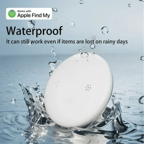 DERETE Wireless GPS Smart Tracker with Apple Find My App, Anti-lost, Bluetooth Tracking
