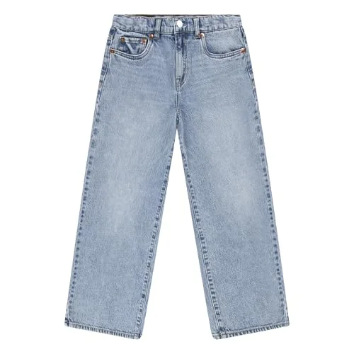 Levi's Girls' High Rise Baggy Fit Jeans, Happy Camper