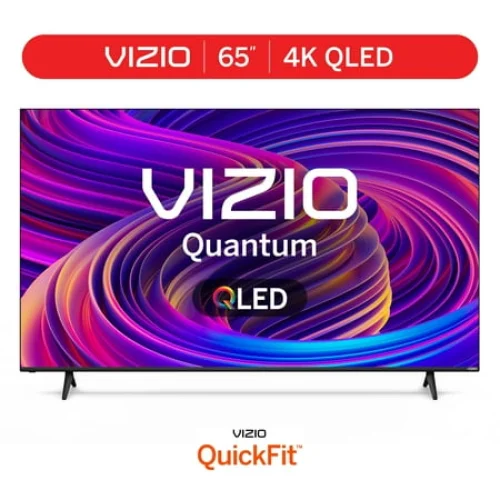 VIZIO 65" Class Quantum 4K QLED HDR Smart TV (NEW) VQD65R-10