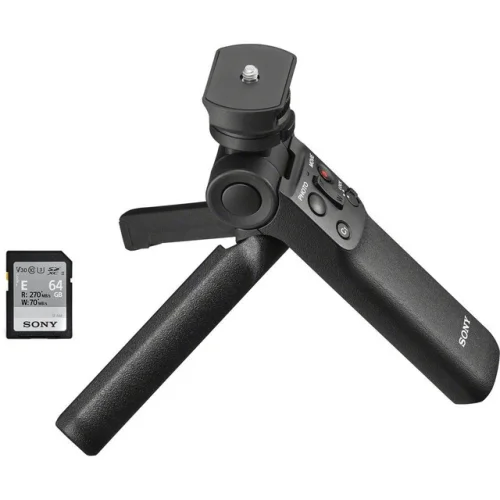 Sony Vlogger Kit ACCVC1 GP-VPT2BT Shooting Grip with Wireless Remote (Open Box)