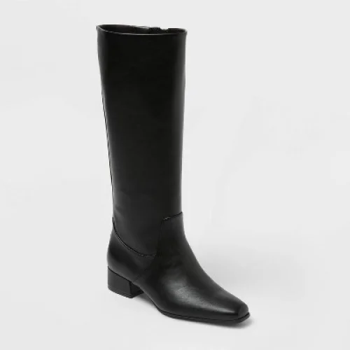 Women's Rhi Boots with Memory Foam Insole - Universal Thread™ Black 7