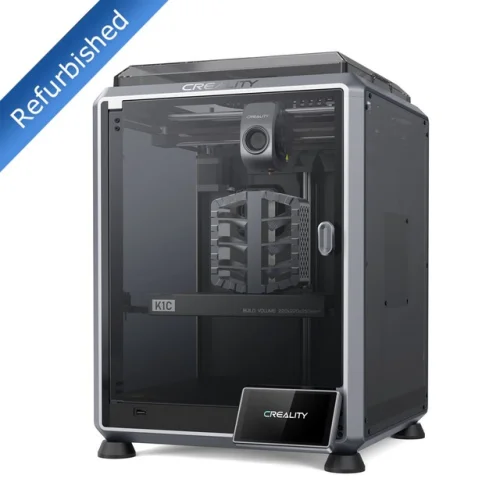 Refurbished Creality K1C 3D Printer - 600mm/s Max Speed, Auto Leveling - Free Shipping