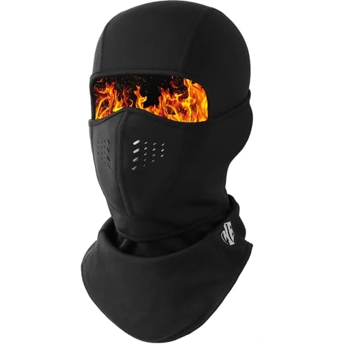 WTACTFUL Ski Mask for Men, Neoprene Balaclava Face Mask for Cold Weather Activities