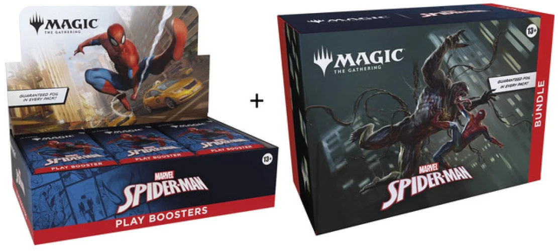 1x Play Booster Box+1x Bundle Marvel's Spider-Man SPM MTG Combo