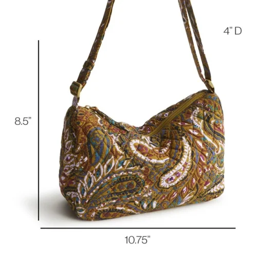 Vera Bradley Women's Outlet Cotton Essential Crossbody Bag - New with Tags