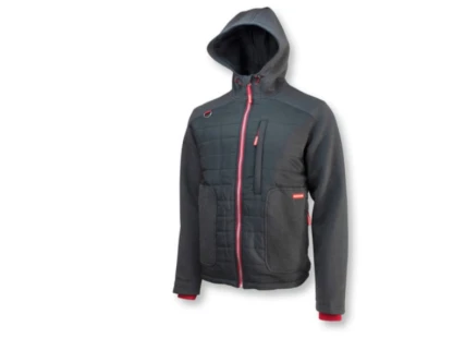 Craftsman 20V Lithium-Ion Cordless Men's Hybrid Heated Jacket (2 Ah) - Medium Black