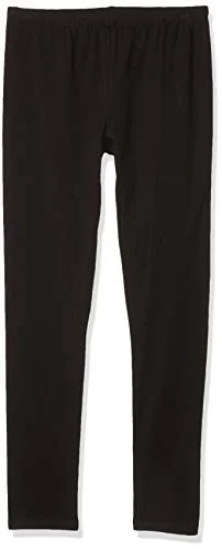 The Children's Place Girls' Essential Leggings, Black, Medium - Single Item