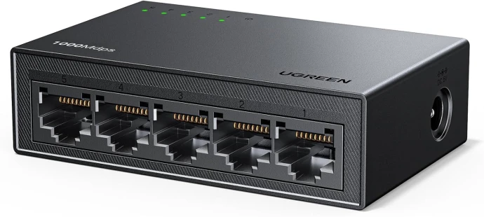 UGREEN Ethernet Switch, 5 Port Gigabit Ethernet Splitter