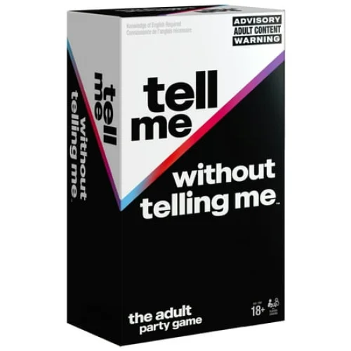 Tell Me Without Telling Me Party Card Game for Adults Ages 18 and Up