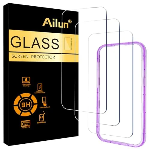 Ailun 3 Pack Screen Protector for iPhone 17 Pro Max [6.9 inch] with Installation Frame