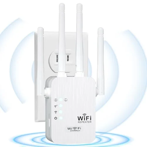 2025 WiFi Extenders Signal Booster for Home Long Range Up to 9800 sq. ft & 40 Devices