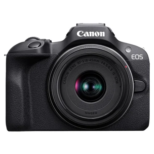 Canon EOS R100 Mirrorless Digital Camera with RF-S 18-45mm IS STM Lens