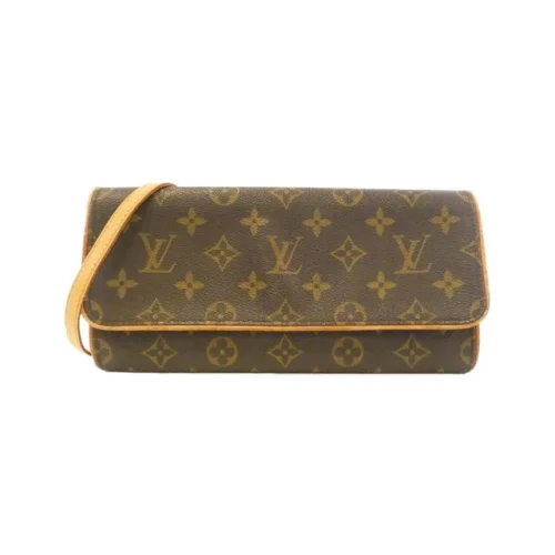 Louis Vuitton Pochette Twin Monogram Shoulder Bag