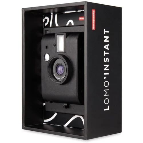 Lomography Lomo'Instant Instant Film Camera (Black Edition) NEW