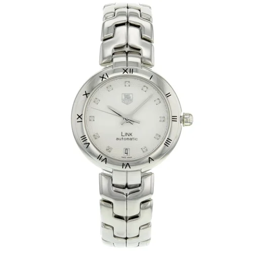 TAG Heuer Link Diamonds Stainless Steel Automatic Ladies Watch WAT2311.BA0956