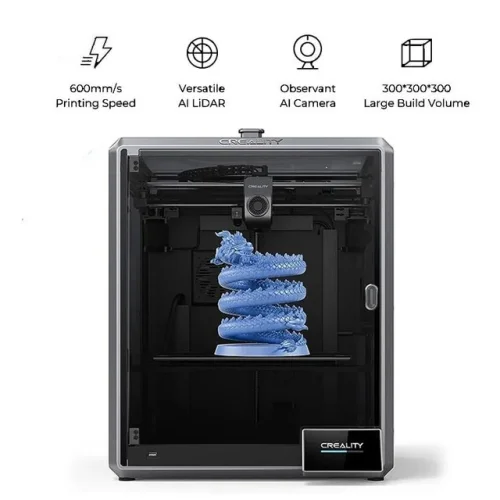 Used Creality K1 Max 3D Printer 600mm/s Speed 300x300x300mm Large Build